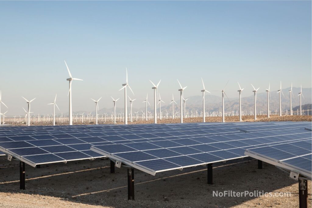 Renewable Energy - Renewable Solar Energy and Windmills