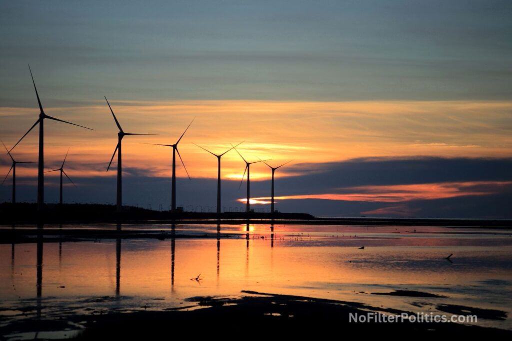 Wind Energys during Golden Hour